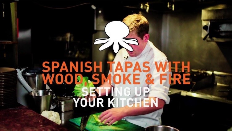setting up your western kitchen to make Spanish tapas
