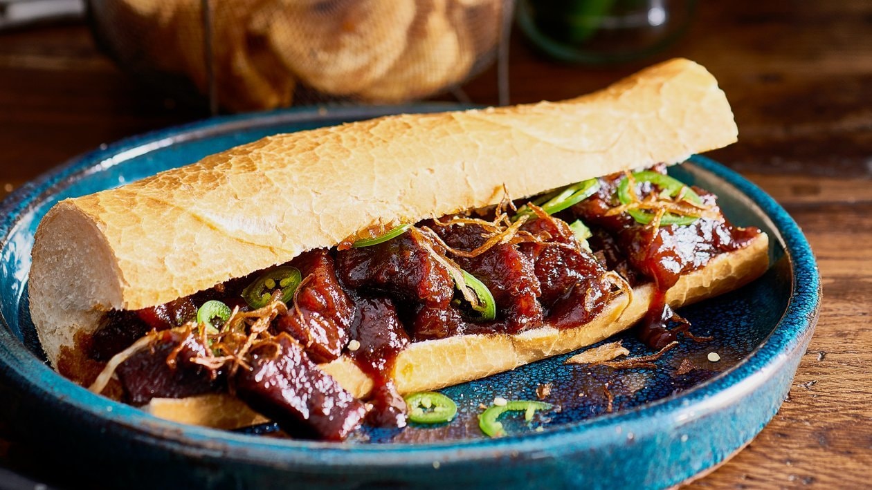 Whisky Chipotle BBQ Hoagie – - Recipe
